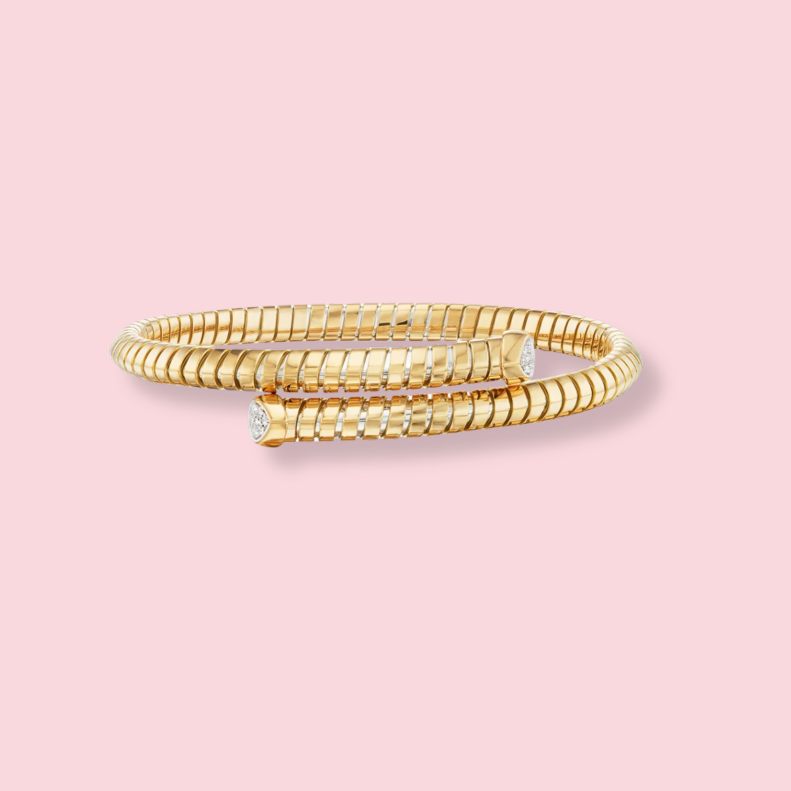 Trisolina Bypass Diamond Pavé Bracelet