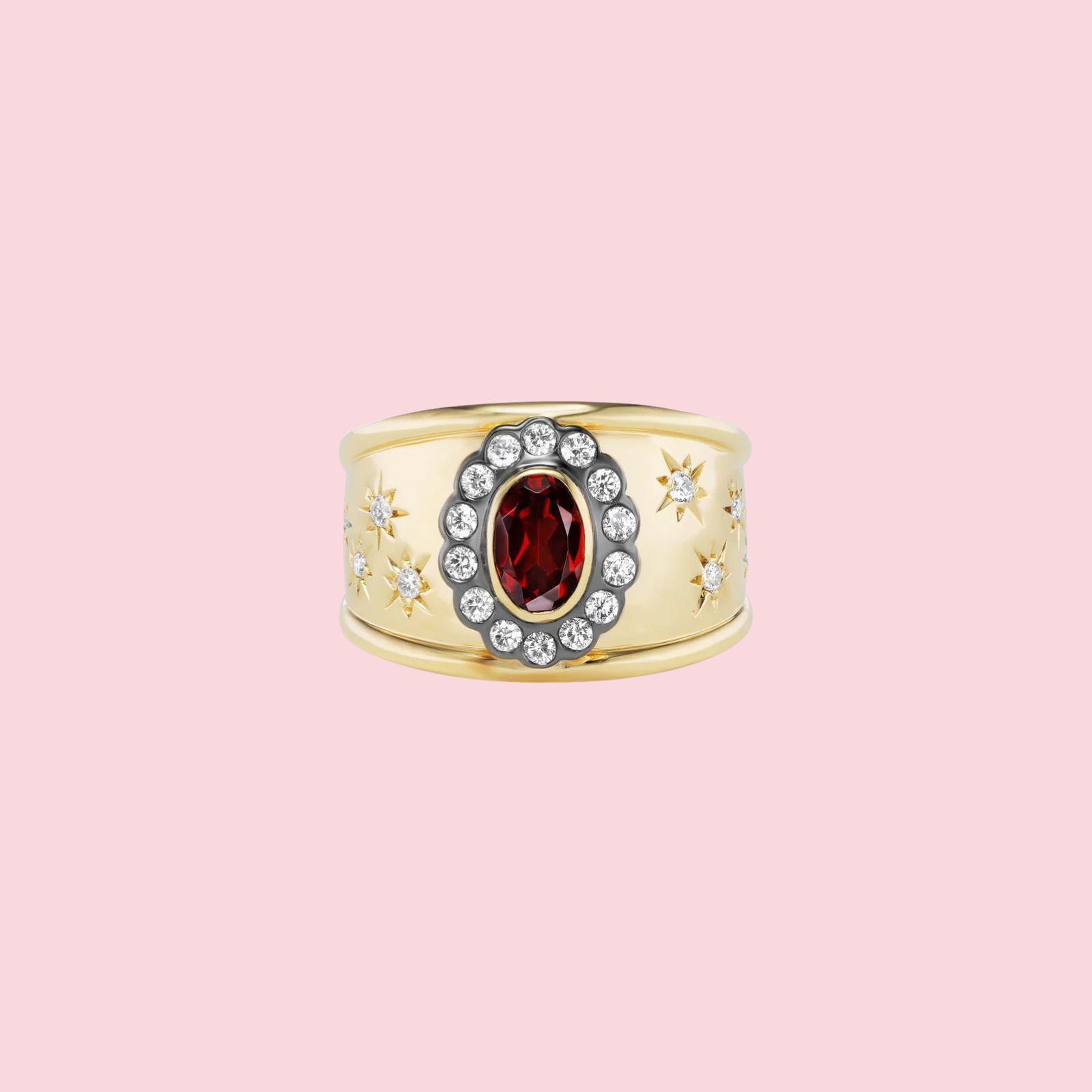 Ali Cigar Band Garnet