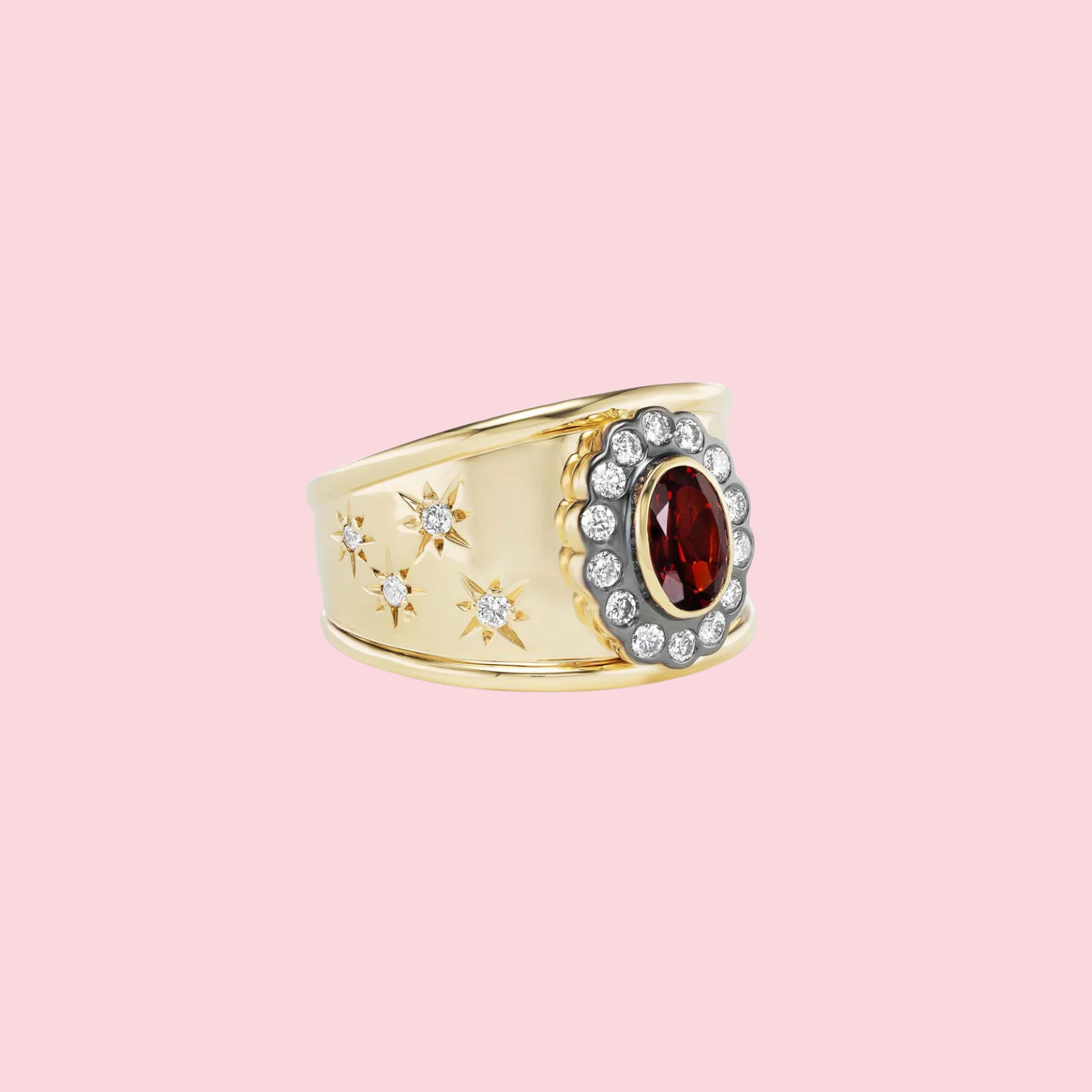 Ali Cigar Band Garnet