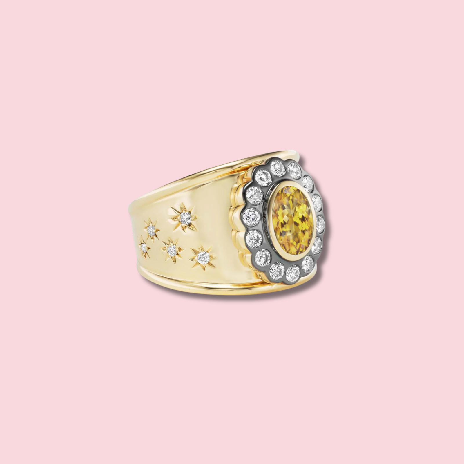 Lexi Cigar Band Citrine