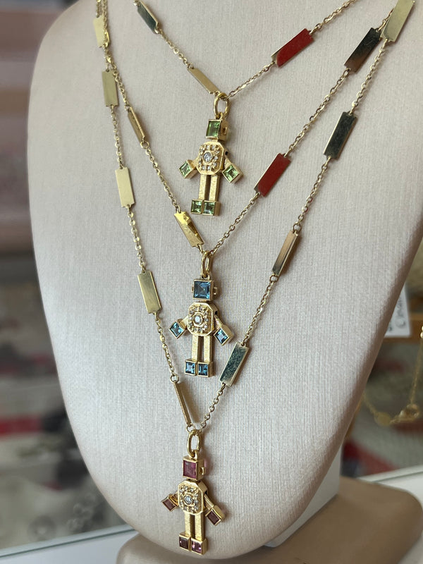 Millo Gold Bar Chain Necklace - Millo Jewelry