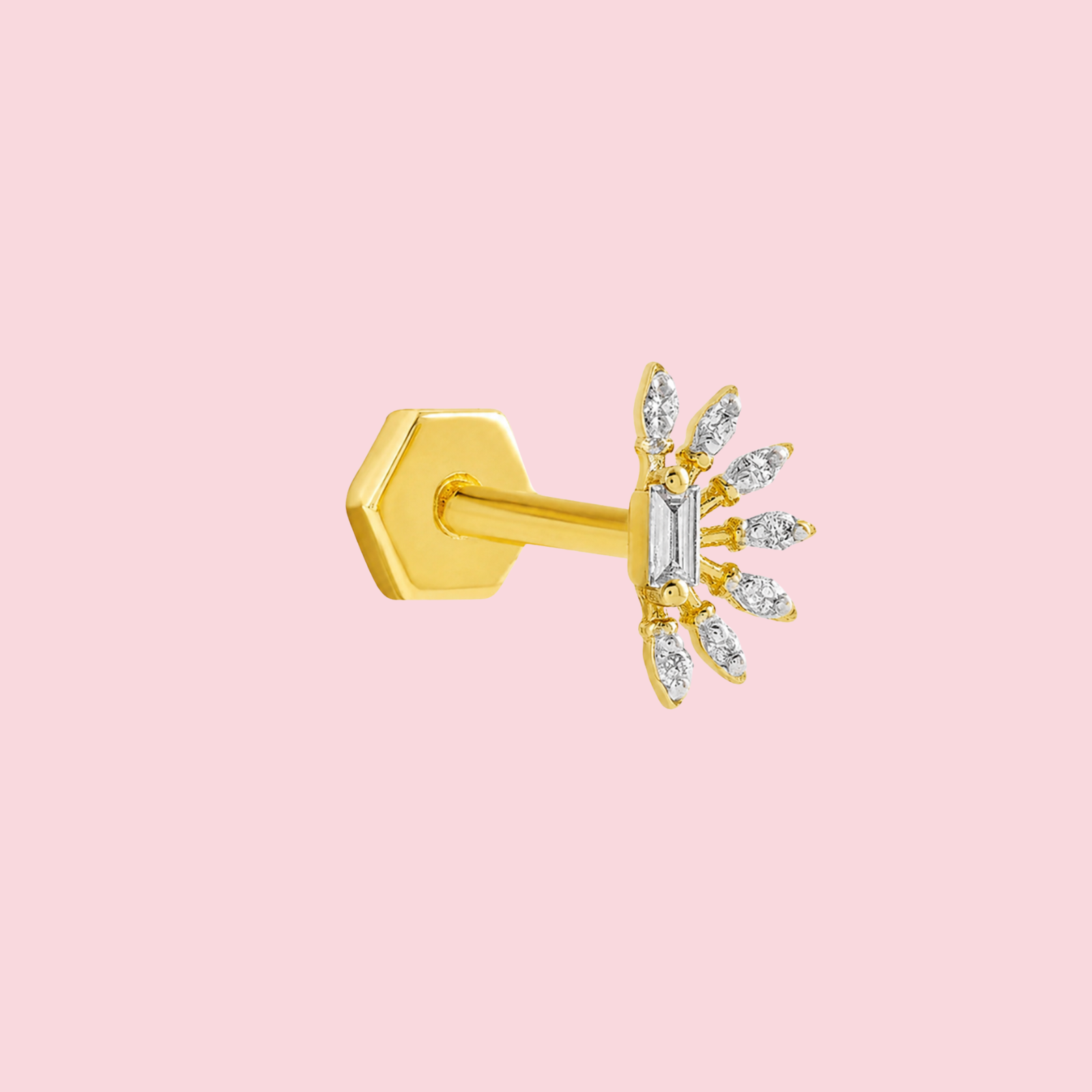 Curvature Stud Piercing
