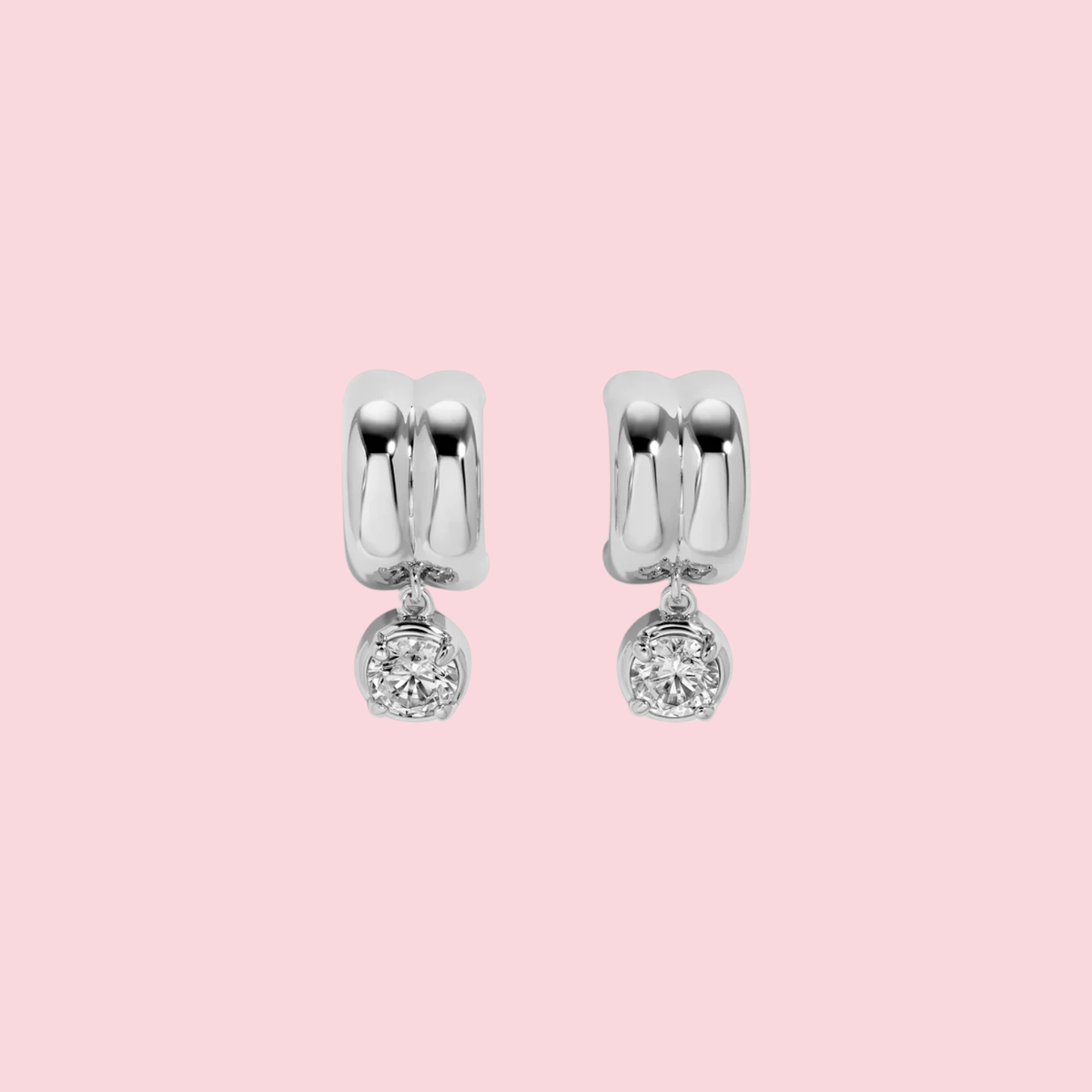 Small Odette Round Hoops