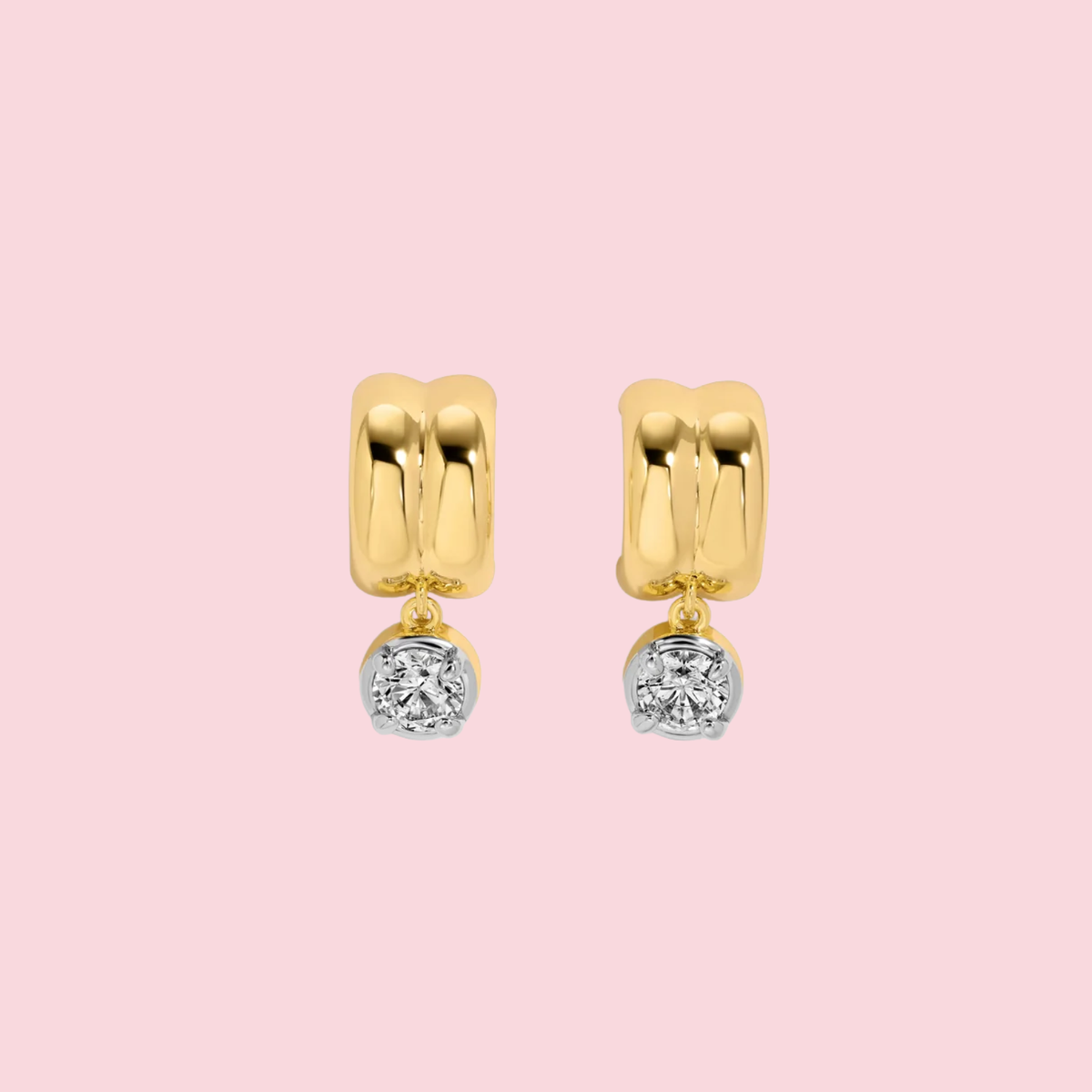 Small Odette Round Hoops