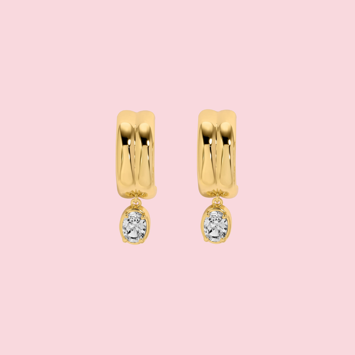 Odette Oval Hoops