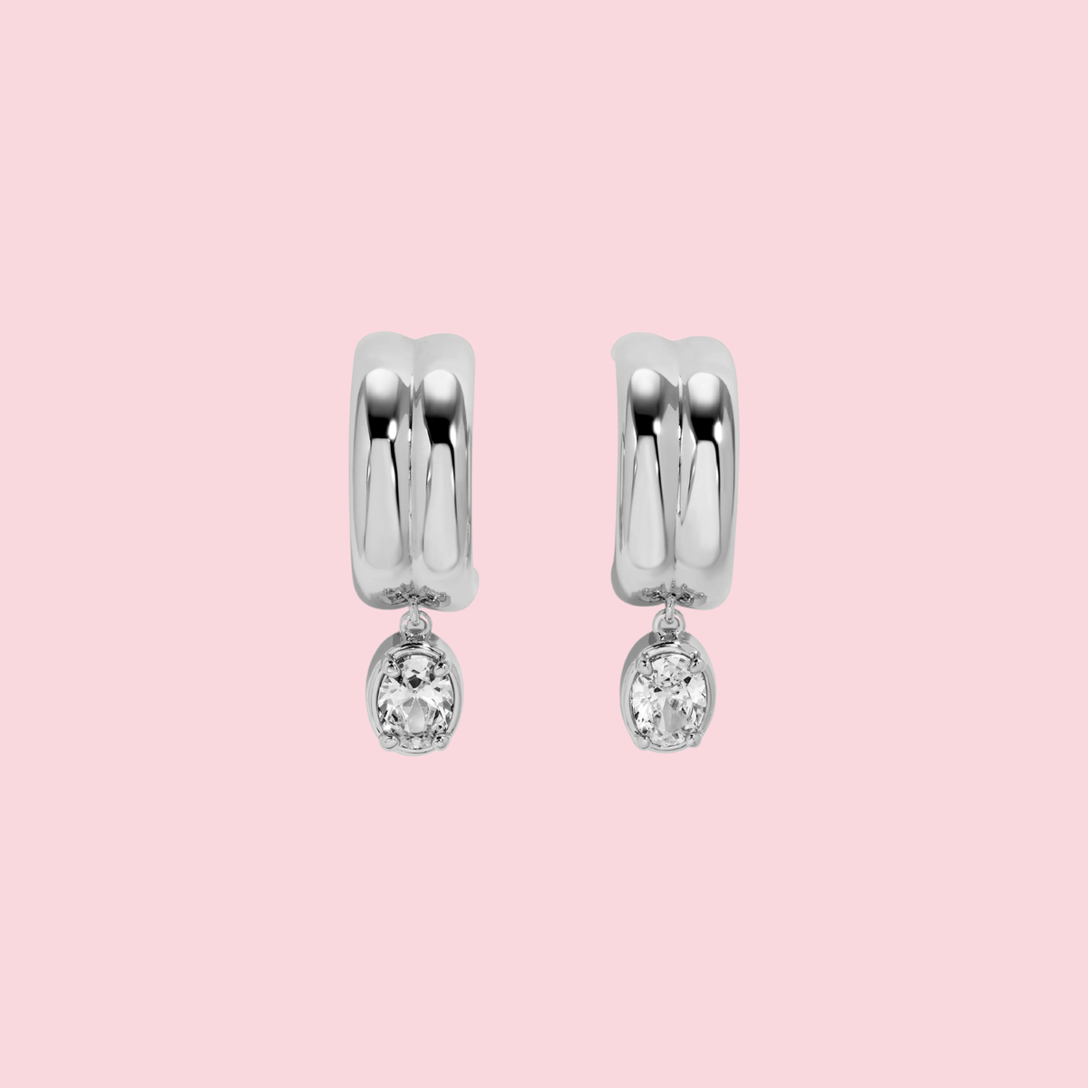 Odette Oval Hoops