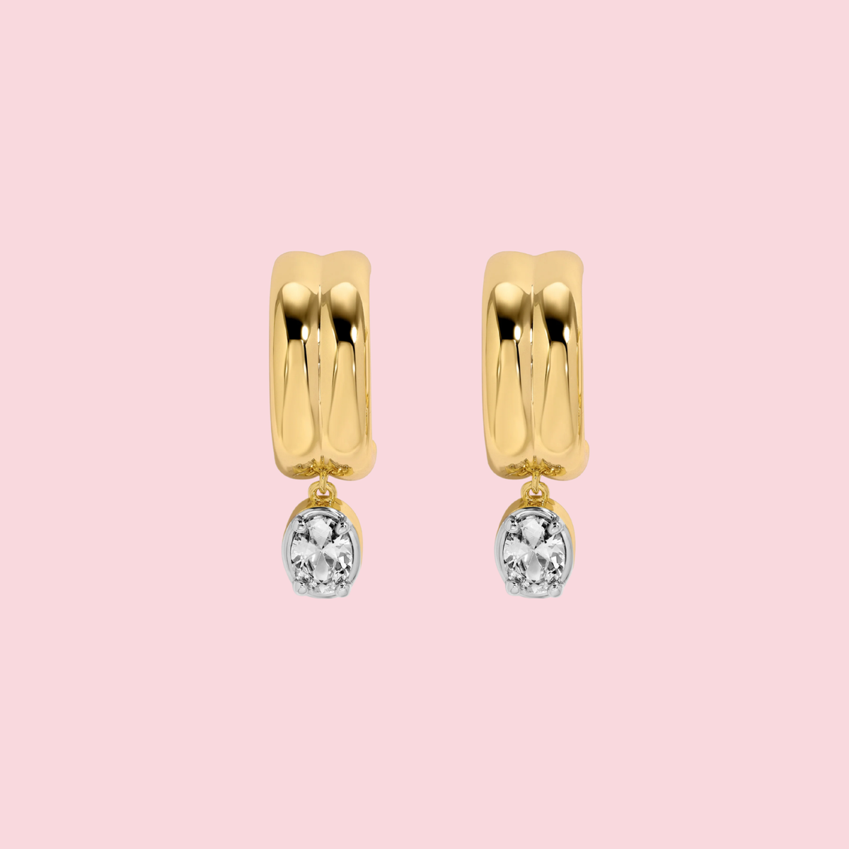 Odette Oval Hoops