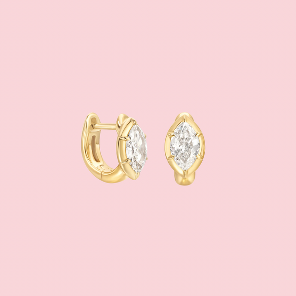 1.00ct Marquise Solis Earrings