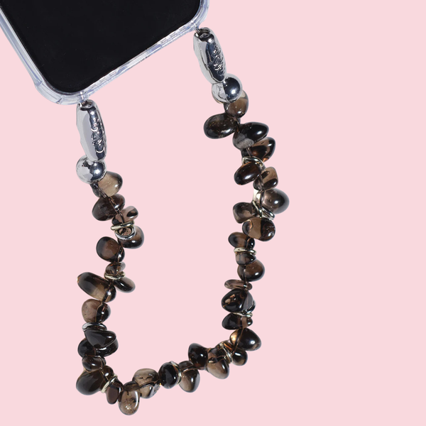 Smoky Quartz Wristlet