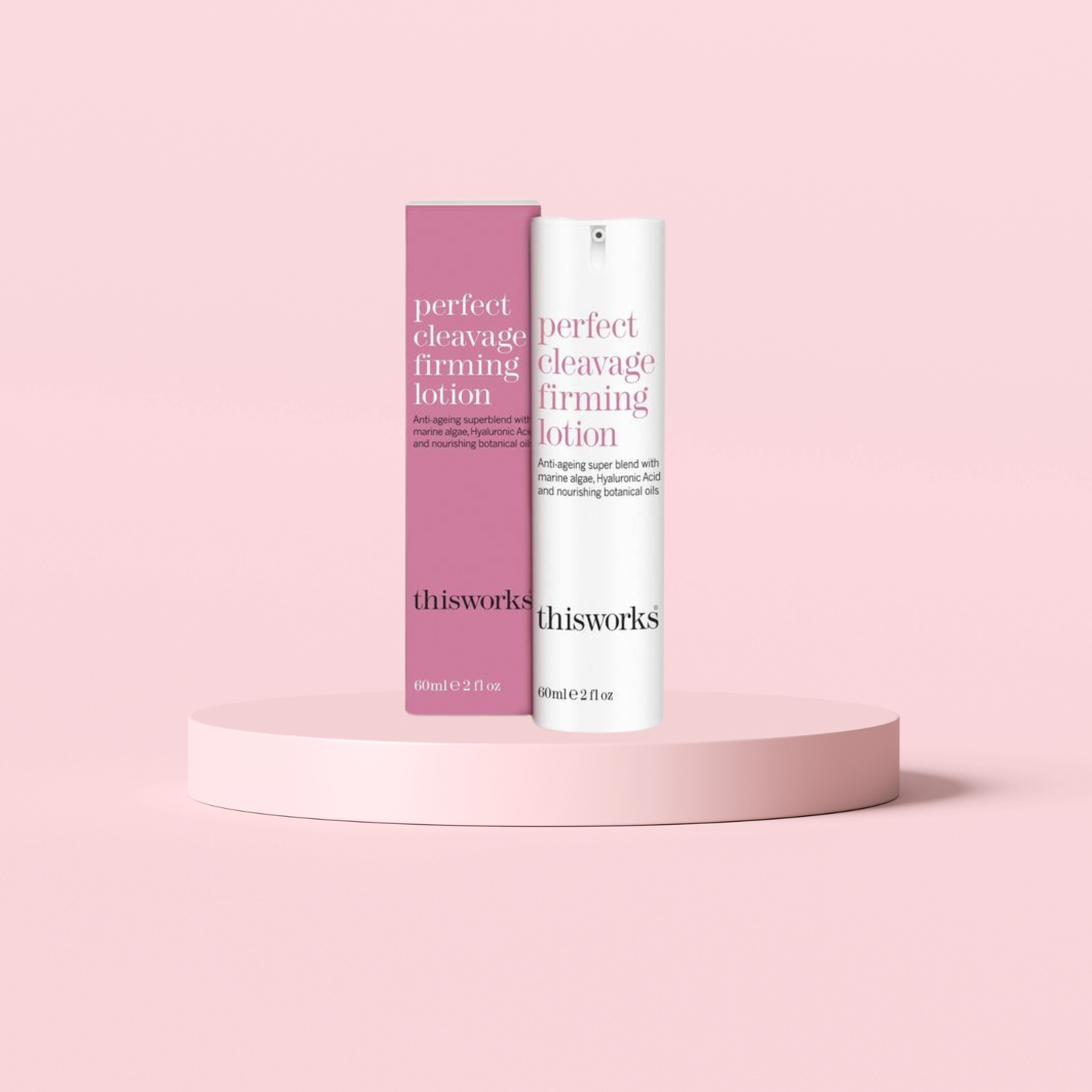 Perfect cleavage firming lotion