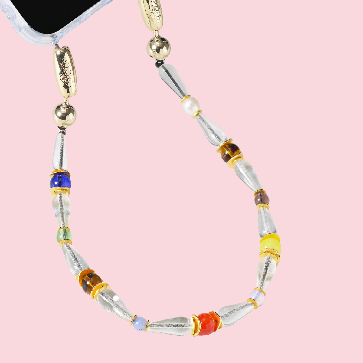 Crystal Drop Wristlet RETRO