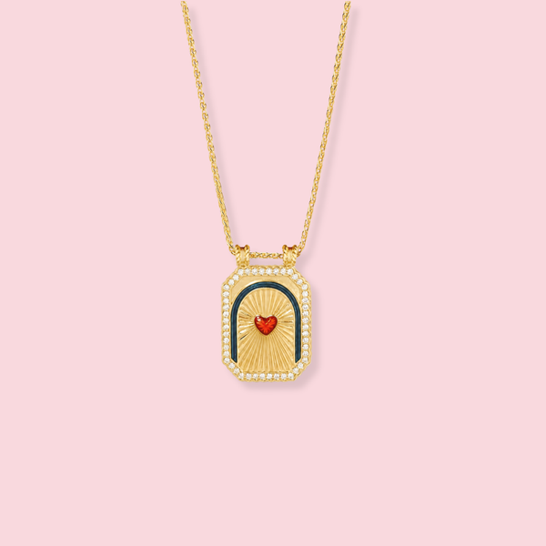 Heart Mini Scap 14-karat gold