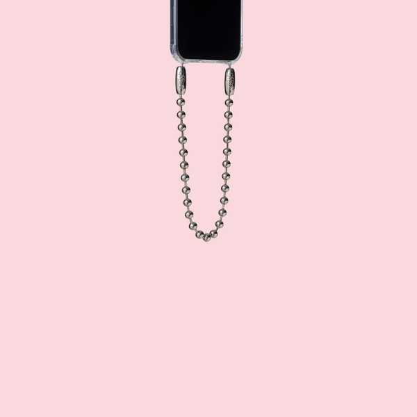 Ballchain Wristlet Rhodium