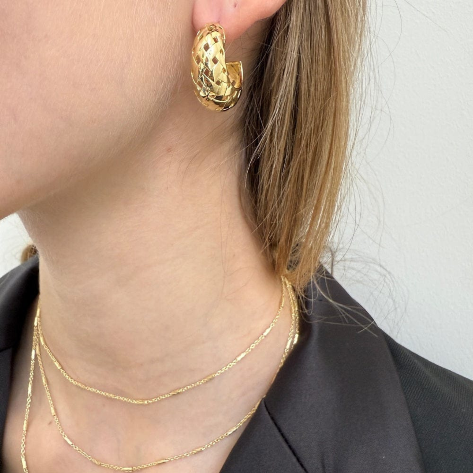 Solora 1" Earrings