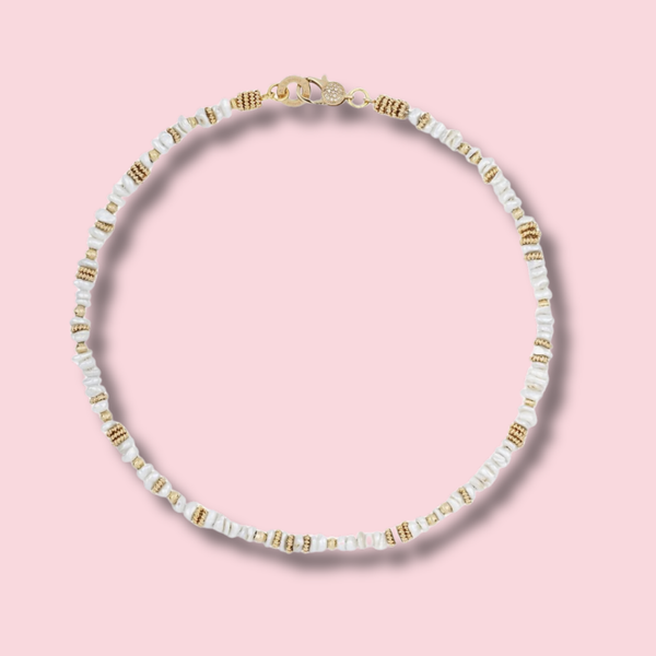 Aloha necklace - mother of pearl