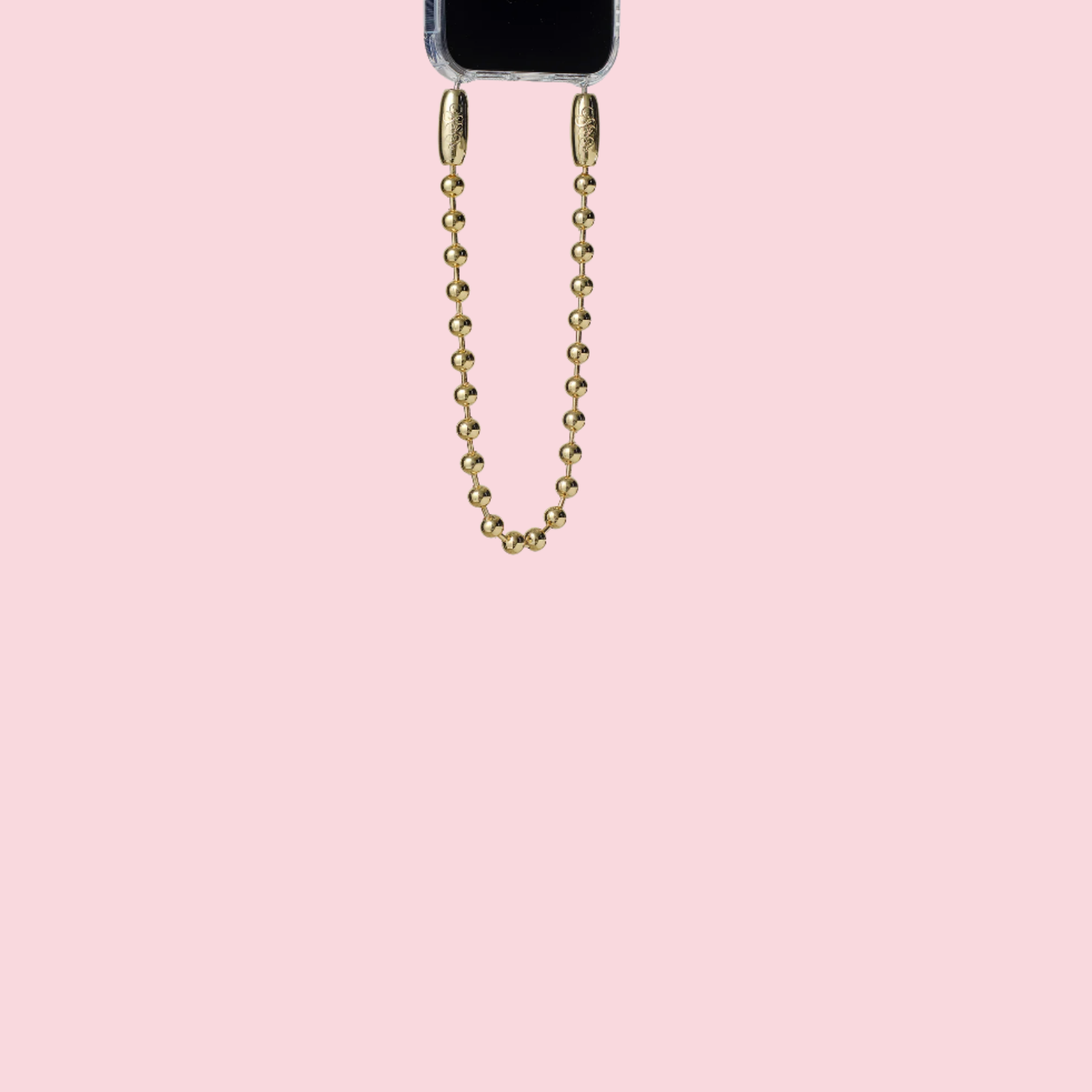 Ballchain Wristlet Gold