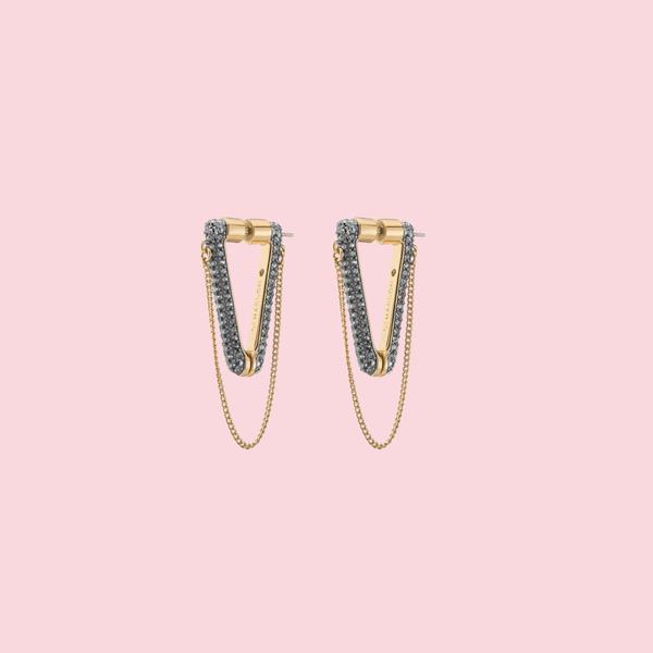Vera Pave Mini Earrings