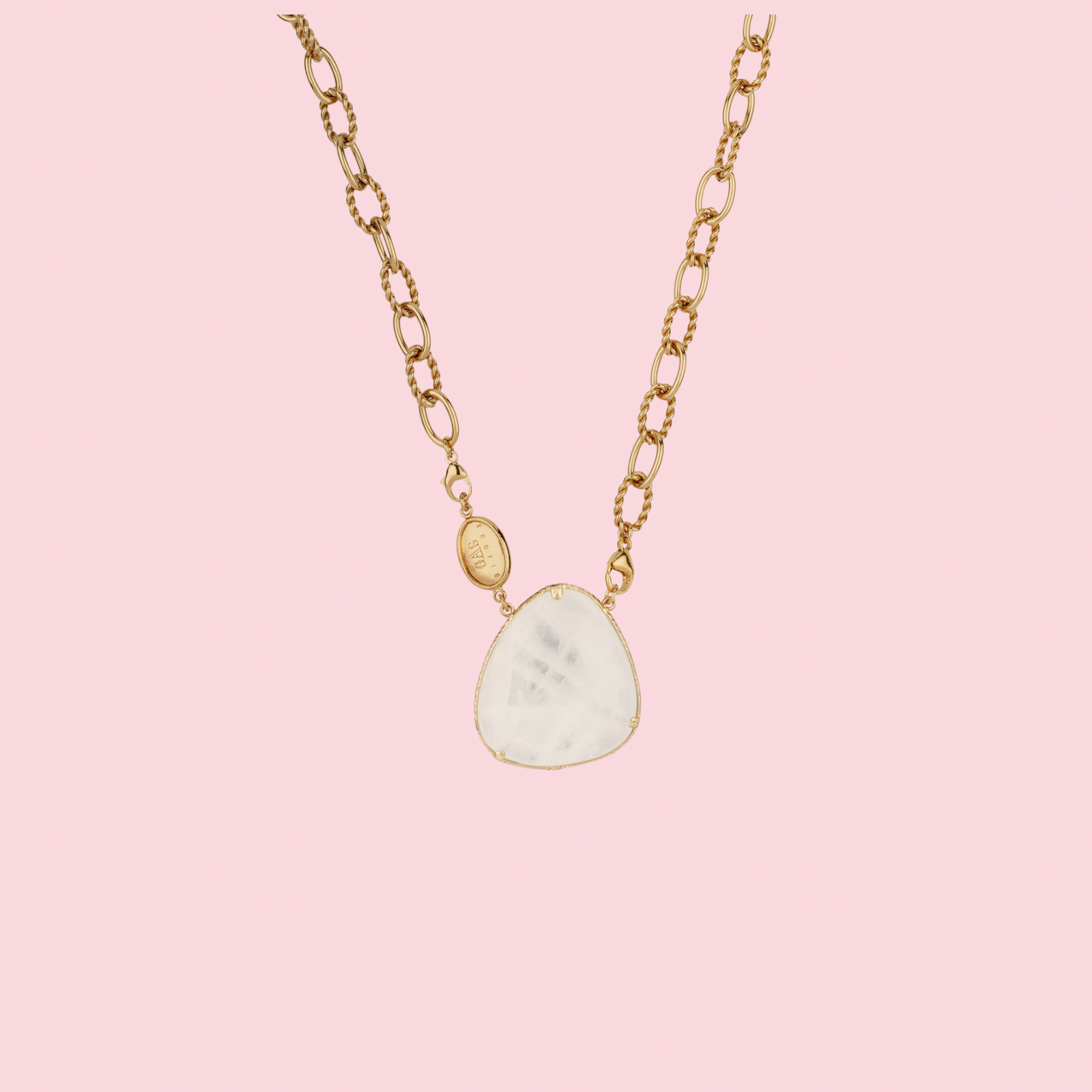 Billy Silia necklace large size - Rock Crystal