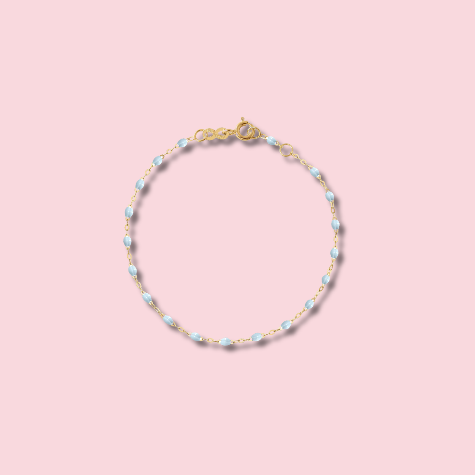 Childrens Classic Gigi bracelet, Yellow Gold, 5.9"