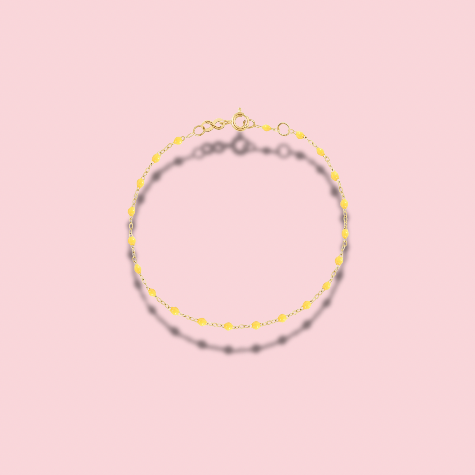 Childrens Classic Gigi bracelet, Yellow Gold, 5.9"