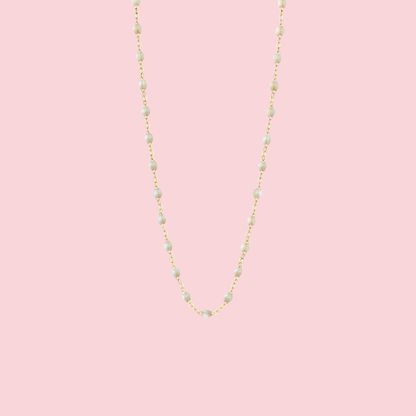 Classic Gigi Necklace, Yellow Gold, 16.5"