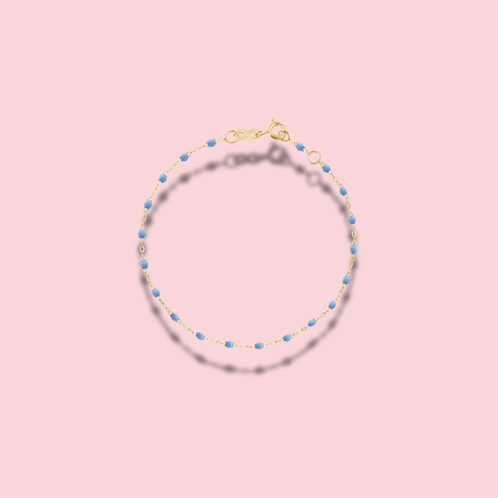 Childrens Classic Gigi bracelet, Yellow Gold, 5.9"
