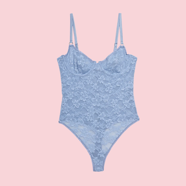 Le Stretch Lace Bodysuit