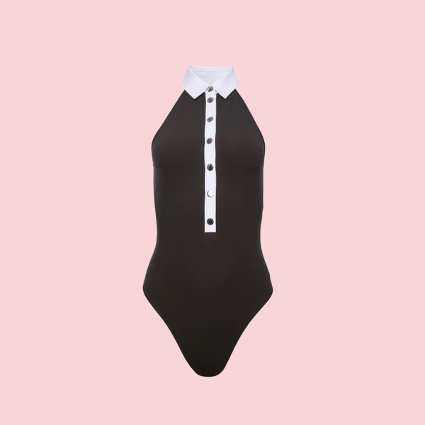 High Collar Bodysuit