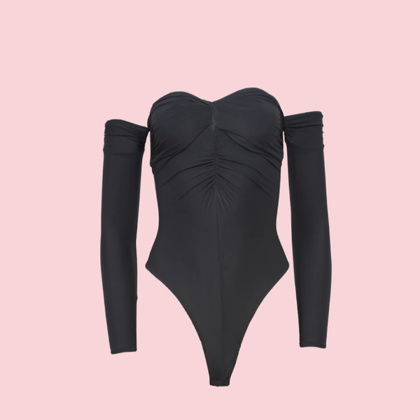 Jersey Ruched Bodysuit