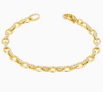 Load image into Gallery viewer, Oval Link Bracelet - Millo Jewelry
