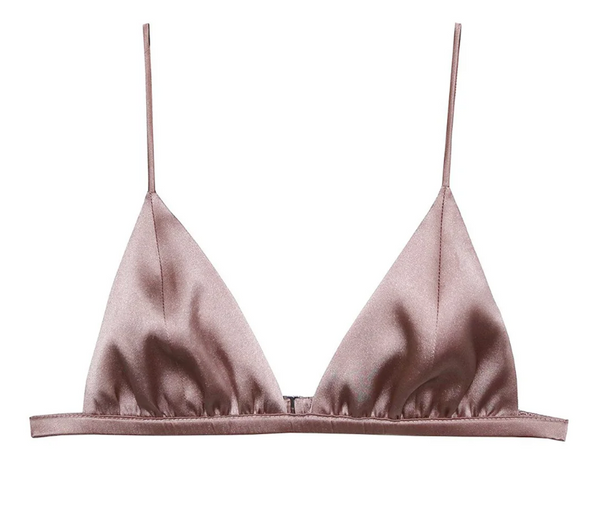 Tan Luxe Triangle Bra - Millo Jewelry