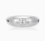Load image into Gallery viewer, Asscher Dome Band - Millo Jewelry
