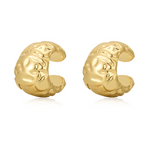 Load image into Gallery viewer, MOLTEN EAR CUFF SET- GOLD - Millo Jewelry
