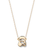 Load image into Gallery viewer, Mini Stellar Letter Necklace - Millo Jewelry

