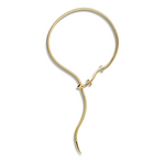 Load image into Gallery viewer, Yellow Gold Origin Lariat with Facets - Millo Jewelry

