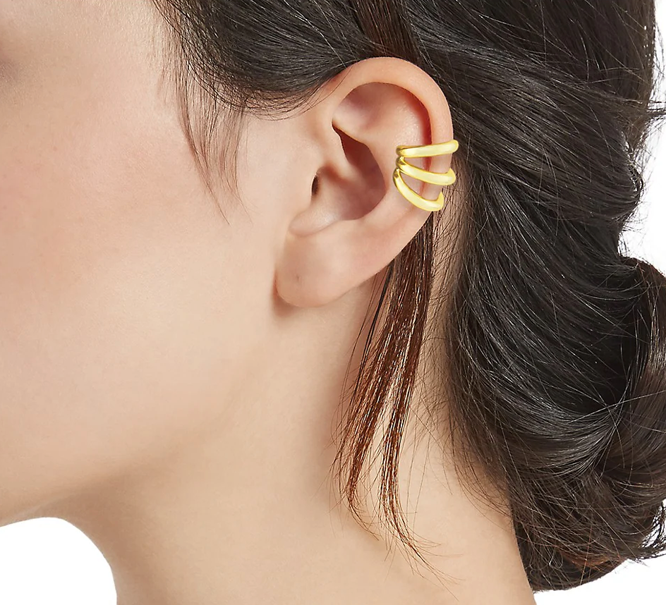 Triple Essential Ear Cuff - Millo Jewelry
