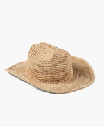 Load image into Gallery viewer, Raffia Cowboy Hat - Millo Jewelry
