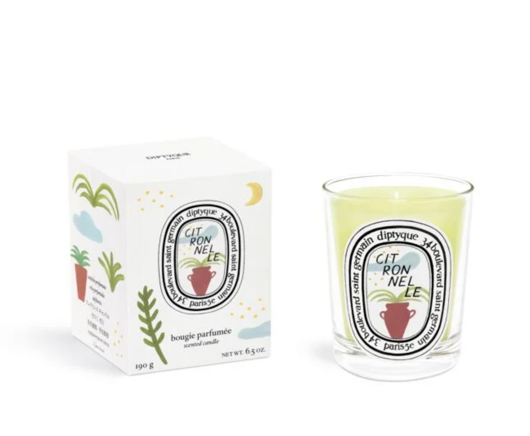 CITRONNELLE / LEMONGRASS CANDLE 190G - Millo Jewelry