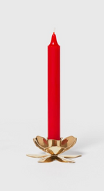 Load image into Gallery viewer, GOLD PLATED FLOWER CANDLESTICK - Millo Jewelry
