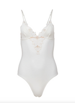 Load image into Gallery viewer, LILY EMBROIDERY V-NECK PLUNGE BODYSUIT - Millo Jewelry
