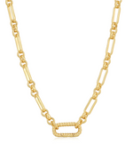 Load image into Gallery viewer, Cardiff Clasp Necklace in Gold - Millo Jewelry
