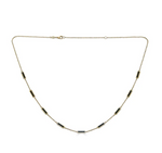 Load image into Gallery viewer, 14k Enamel Bar Necklace - Millo Jewelry
