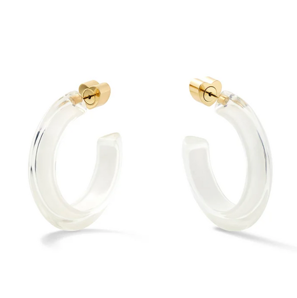 Small Lucite Jelly Hoop™ Earrings - Millo Jewelry