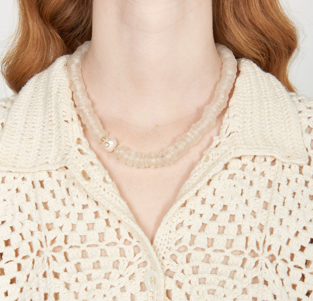 Vivi Necklace- white - Millo Jewelry