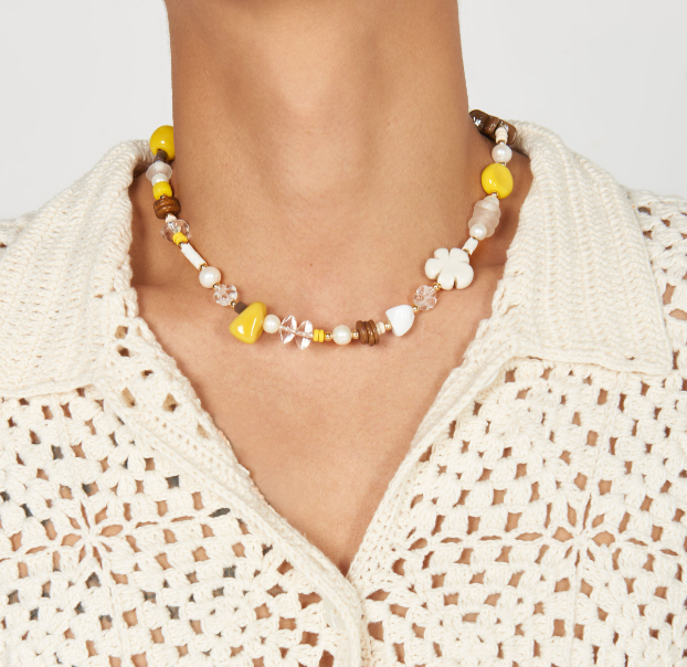 Eliou Mirna Necklace - Size Medium, Color Gold | Millo