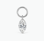Load image into Gallery viewer, Marquise Diamond Charm - Millo Jewelry

