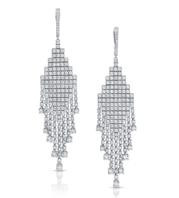 EDIE DIAMOND DROP EARRINGS - Millo Jewelry