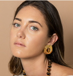 Load image into Gallery viewer, Mara Earring, Tiger Eye - Millo 
