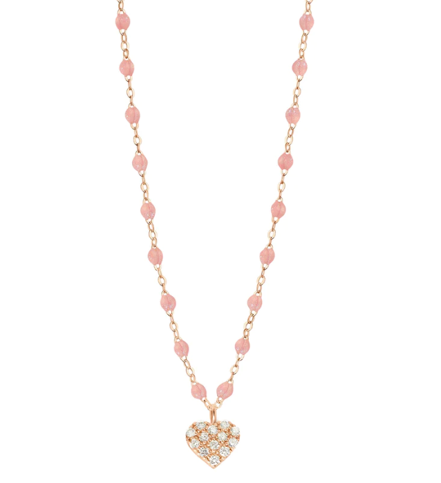 In Love Diamond Necklace, Blush, Rose Gold - Millo 