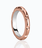 Load image into Gallery viewer, XOCOLATE BAR ROSE VERMEIL RING - Millo 
